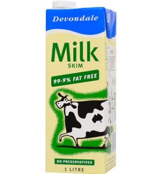 devondale 德运 脱脂牛奶 1l*10 59元