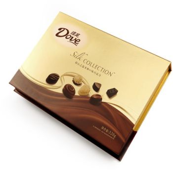 dove 德芙 精心之选巧克力金色装 320g/盒 99.9元(买一送一,华东)